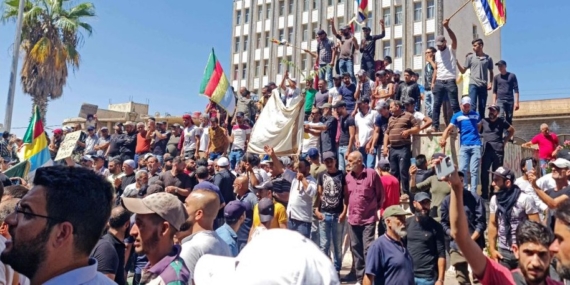 Suriye’de yaşanan son protestoların arkasında ABD ve İsrail’in eli var