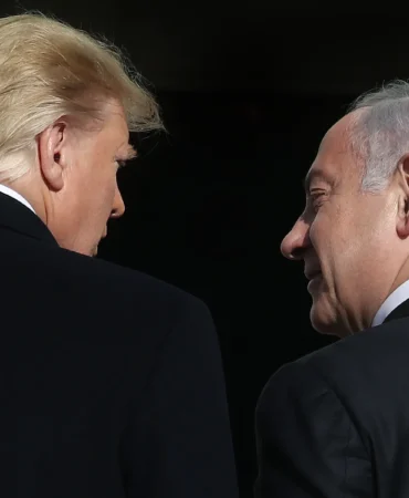 PolitcalScene-TrumpandNetanyahu-WNYC
