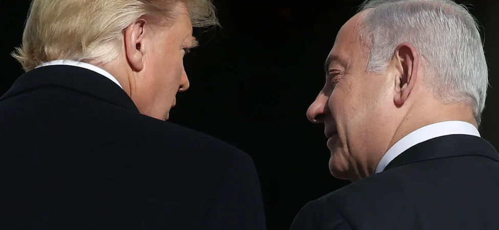 PolitcalScene-TrumpandNetanyahu-WNYC